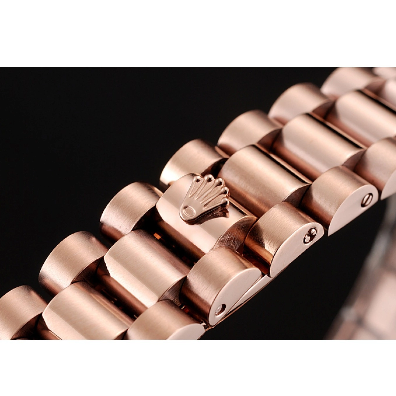 MiroTime 0710 Swiss Rolex DateJust Rose Gold Dial Diamond Case Rose Gold Bracelet 1453977